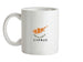 Cyprus Barcode Style Flag Ceramic Mug