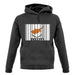 Cyprus Barcode Style Flag unisex hoodie