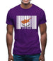 Cyprus Barcode Style Flag Mens T-Shirt
