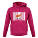 Cyprus Barcode Style Flag unisex hoodie