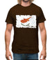 Cyprus Grunge Style Flag Mens T-Shirt