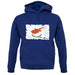 Cyprus Grunge Style Flag unisex hoodie