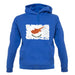 Cyprus Grunge Style Flag unisex hoodie