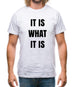 It Is What It Is Mens T-Shirt