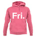 Weekday Fri unisex hoodie