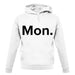 Weekday Mon unisex hoodie