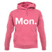 Weekday Mon unisex hoodie