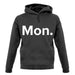 Weekday Mon unisex hoodie