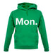 Weekday Mon unisex hoodie