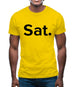 Weekday Sat Mens T-Shirt