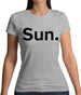 Weekday Sun Womens T-Shirt