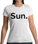 Weekday Sun Womens T-Shirt