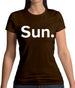 Weekday Sun Womens T-Shirt
