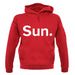 Weekday Sun unisex hoodie