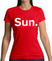 Weekday Sun Womens T-Shirt