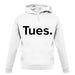 Weekday Tues unisex hoodie