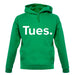 Weekday Tues unisex hoodie