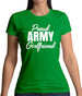 Proud Army Girlfriend Womens T-Shirt