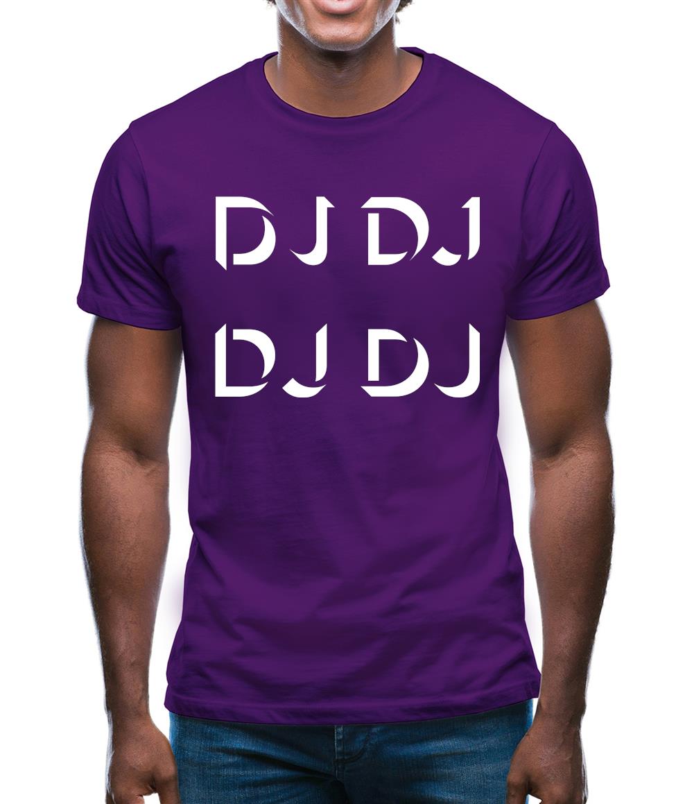 Dj Dj Dj Dj Mens T-Shirt