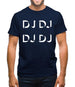 Dj Dj Dj Dj Mens T-Shirt