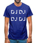 Dj Dj Dj Dj Mens T-Shirt