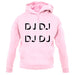 Dj Dj Dj Dj unisex hoodie