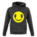 Dj Headphone Smiley Face unisex hoodie