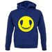 Dj Headphone Smiley Face unisex hoodie