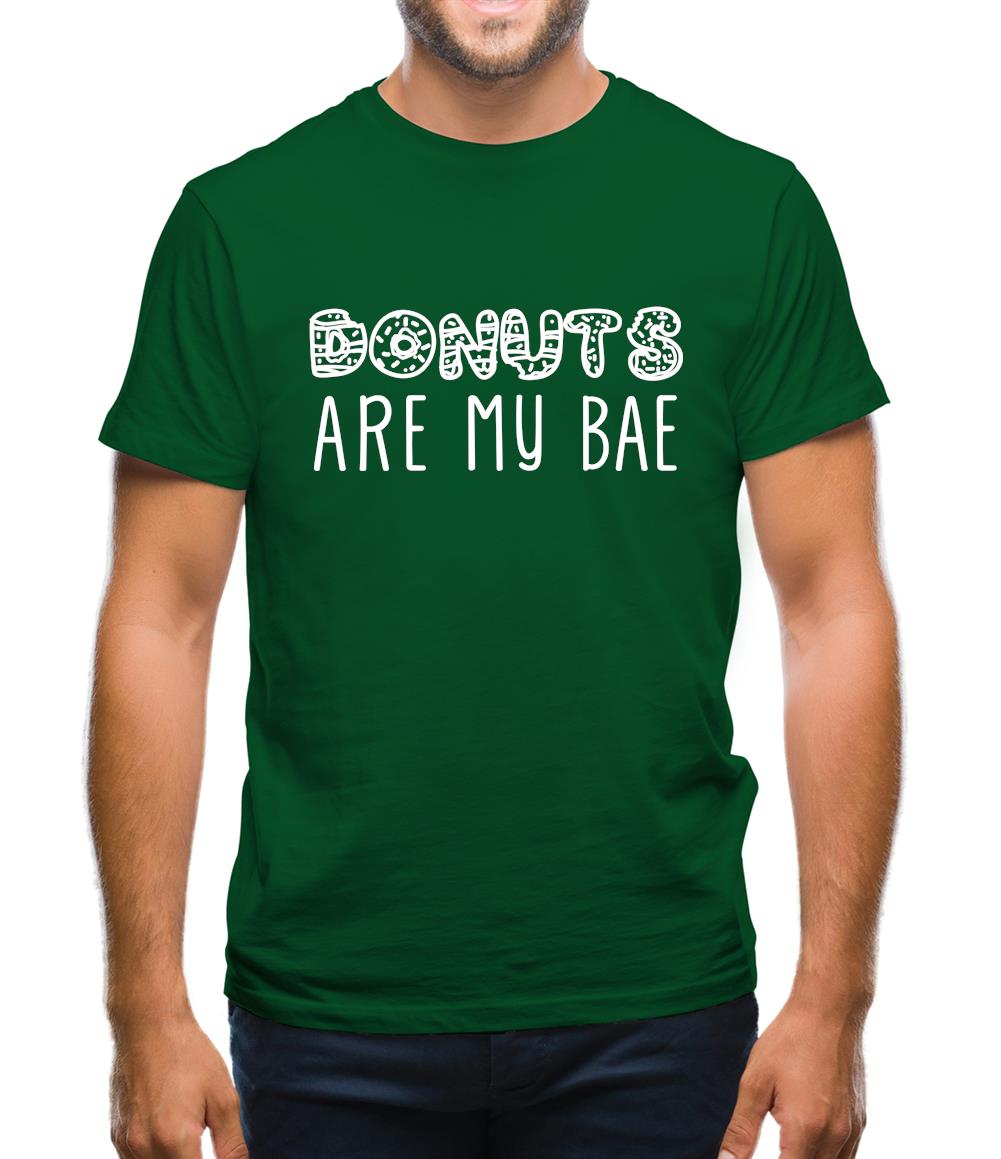 Donuts Are My Bae Mens T-Shirt