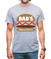 Dad's Famous Burgers Mens T-Shirt