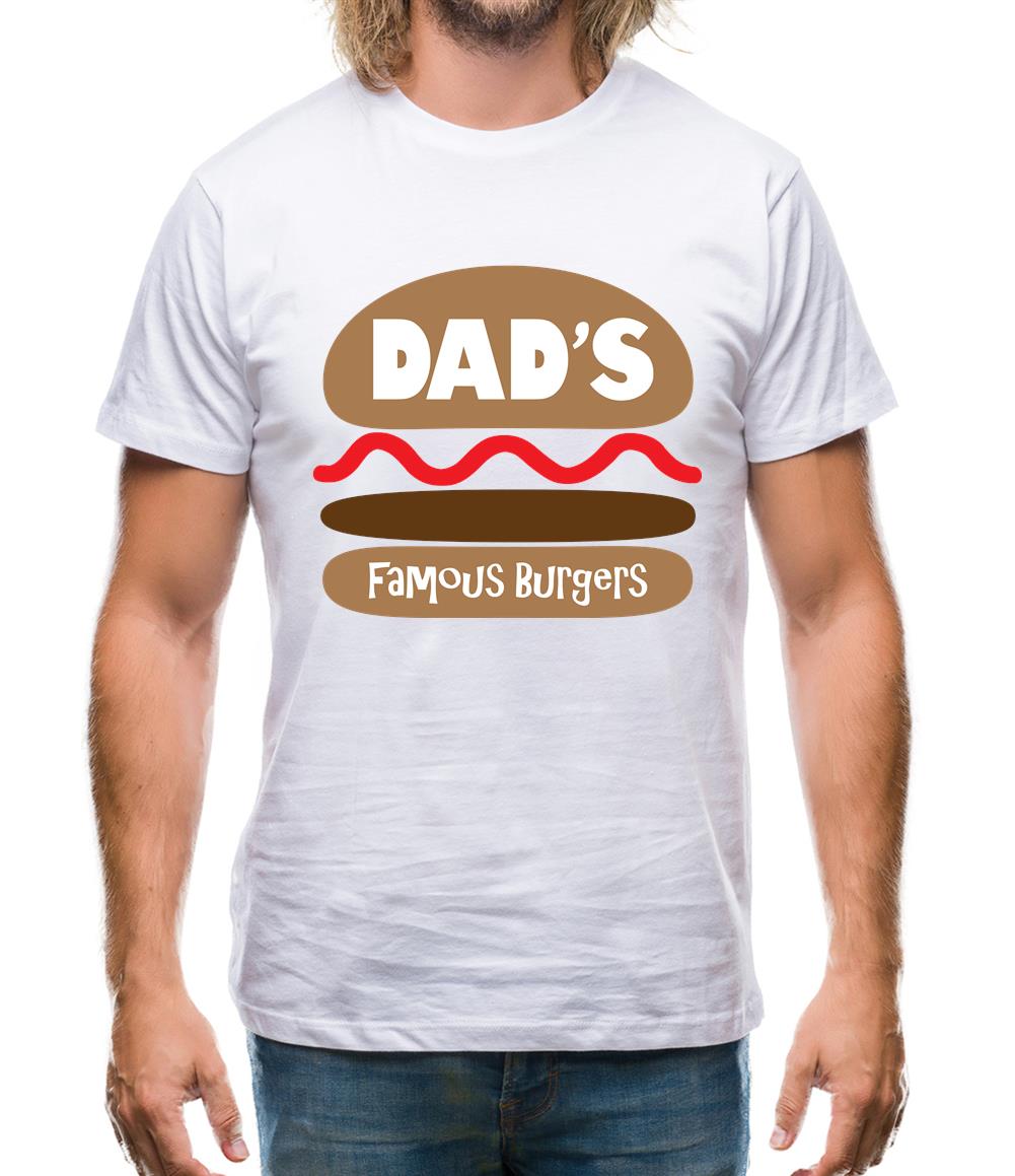 Dad's Famous Burgers Mens T-Shirt
