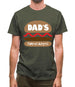 Dad's Famous Burgers Mens T-Shirt