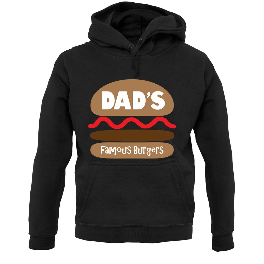 Dad's Famous Burgers Unisex Hoodie