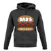 Dad's Famous Burgers unisex hoodie