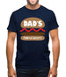 Dad's Famous Burgers Mens T-Shirt