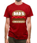 Dad's Famous Burgers Mens T-Shirt