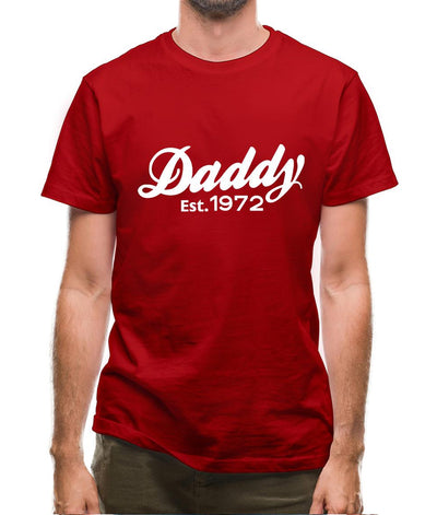 Daddy Est. 1972 Mens T-Shirt
