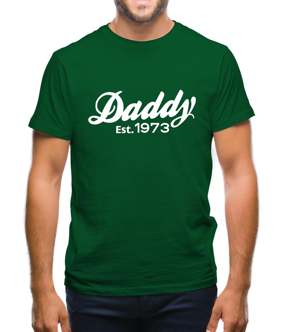 Daddy Est. 1973 Mens T-Shirt