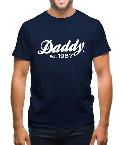 Daddy Est. 1987 Mens T-Shirt