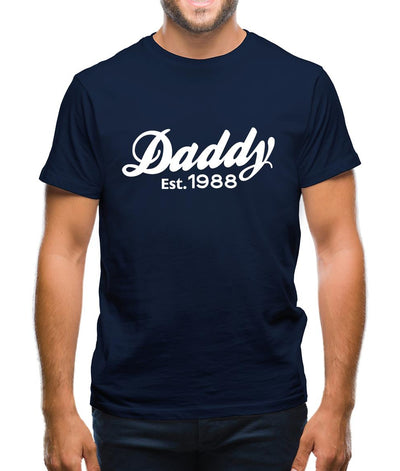 Daddy Est. 1988 Mens T-Shirt