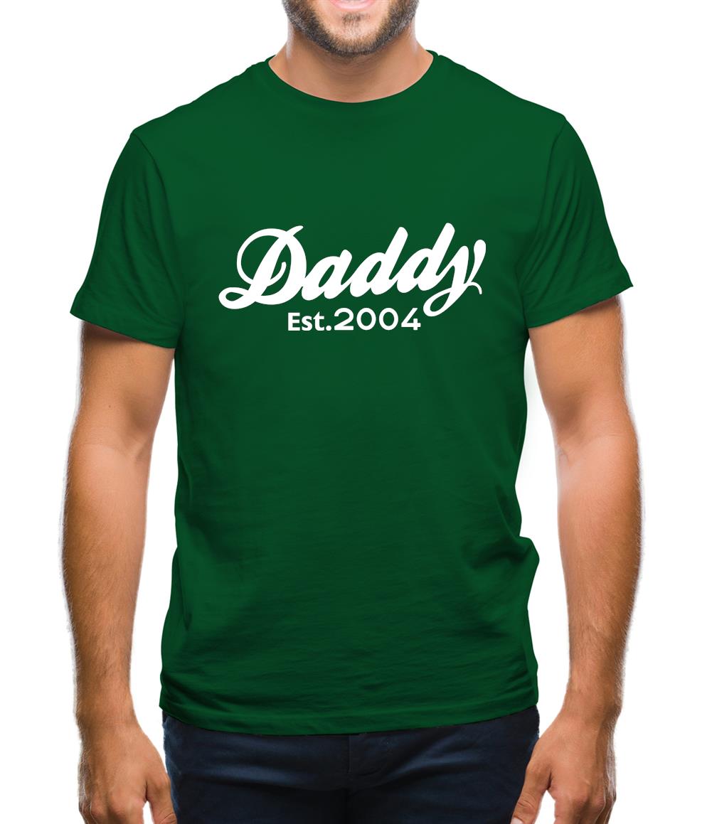 Daddy Est. 2004 Mens T-Shirt