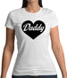 Heart Daddy Womens T-Shirt