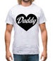 Heart Daddy Mens T-Shirt
