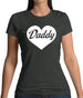 Heart Daddy Womens T-Shirt