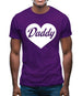 Heart Daddy Mens T-Shirt