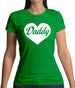 Heart Daddy Womens T-Shirt