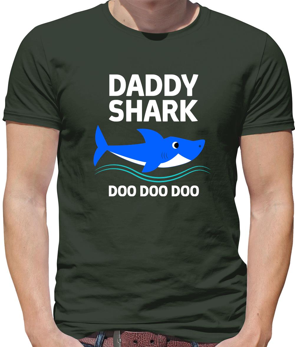 Daddy Shark Doo Doo Doo Mens T-Shirt