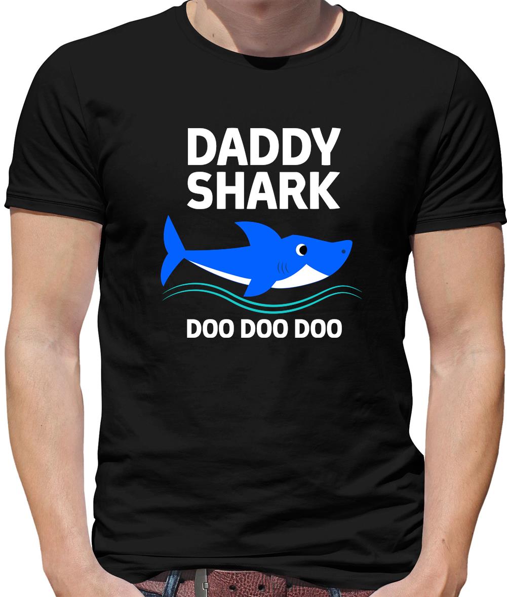 Daddy Shark Doo Doo Doo Mens T-Shirt
