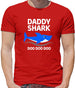 Daddy Shark Doo Doo Doo Mens T-Shirt