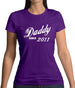 Daddy Since 2011 Womens T-Shirt